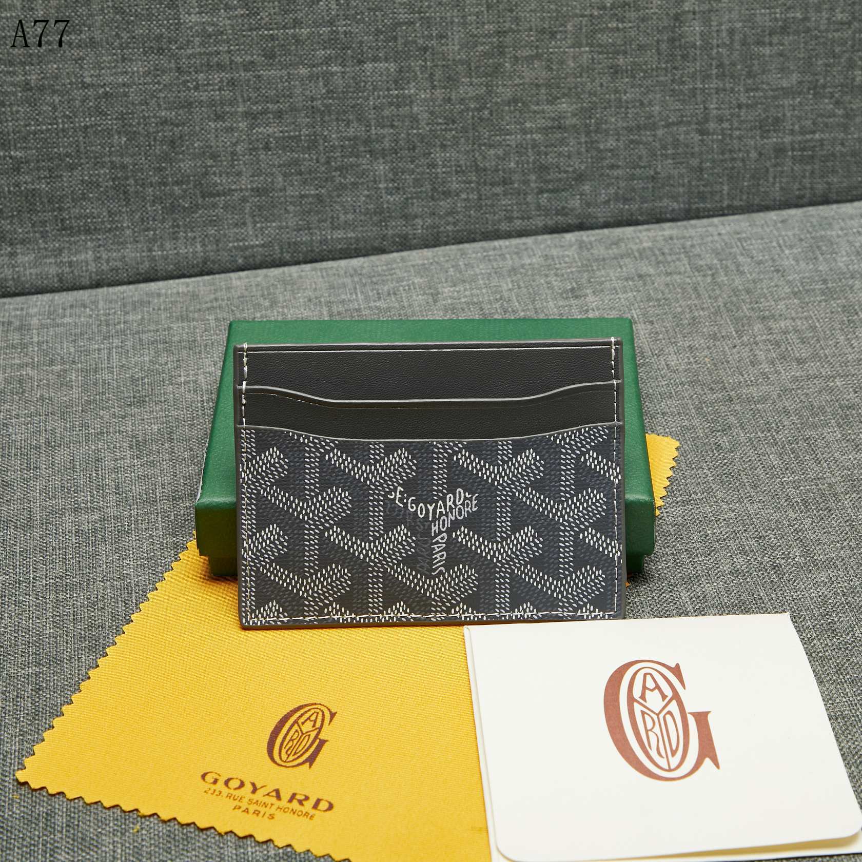 Goyard Card Wallet 10.5x8cm 02 | Everything Reps